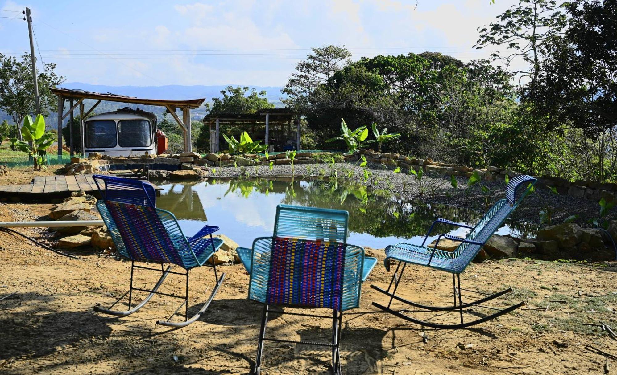 La Pacha Hostel Barichara Extérieur photo